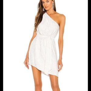 Retrofete Ella Dress White - Large- New with tags